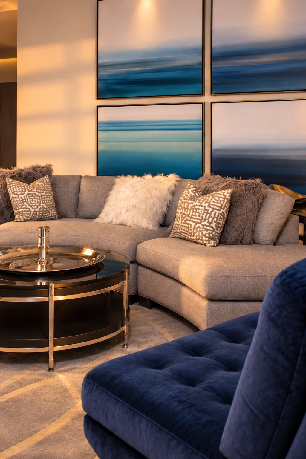 Conchas Chinas living room detail